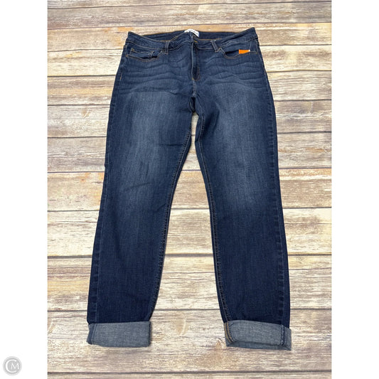 Jeans Skinny By Studio Blue In Blue Denim, Size: 14