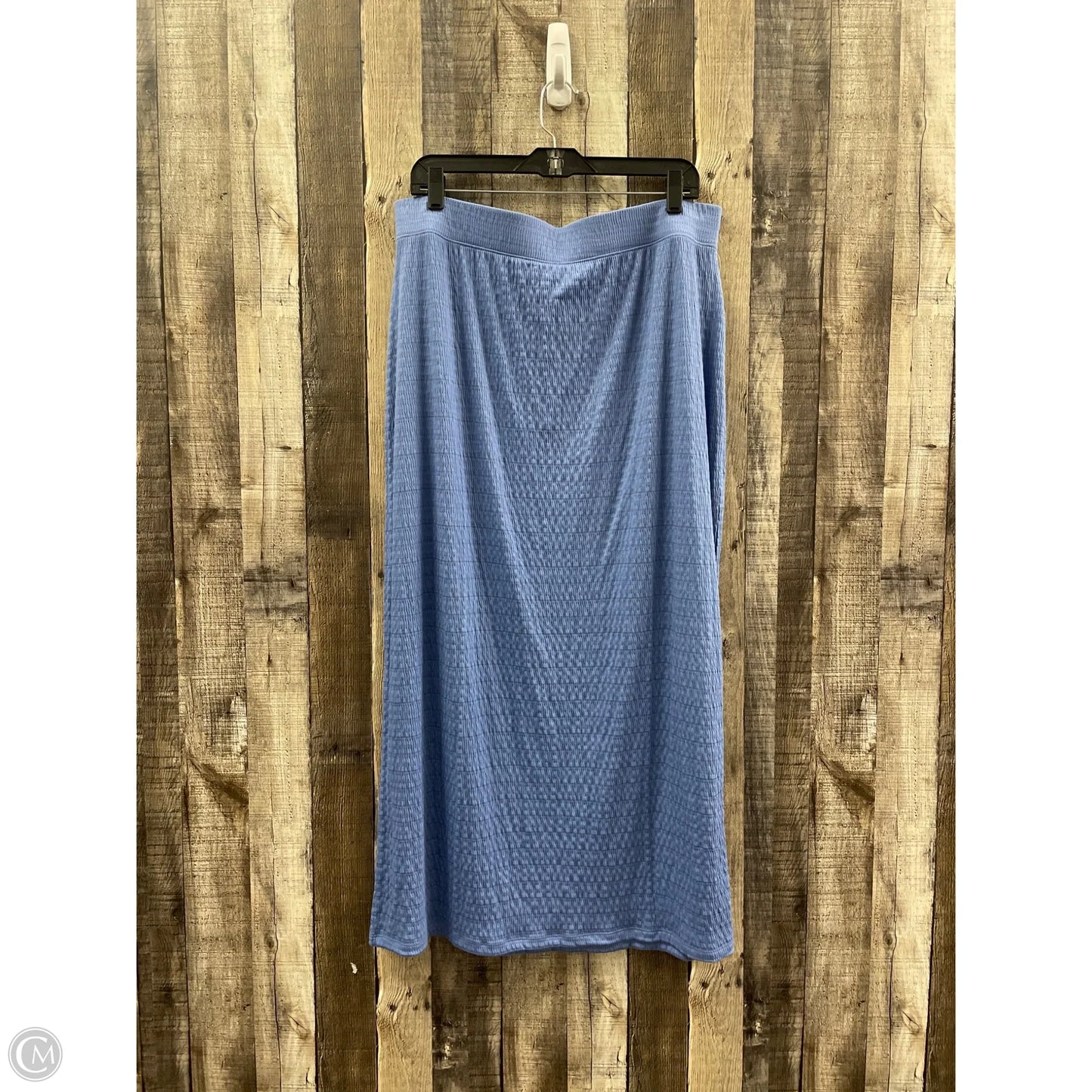 Skirt Maxi By Chicos In Blue, Size: L