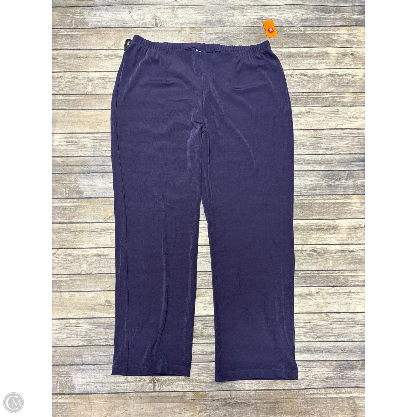 Pants Wide Leg By Chicos In Purple, Size: Xl