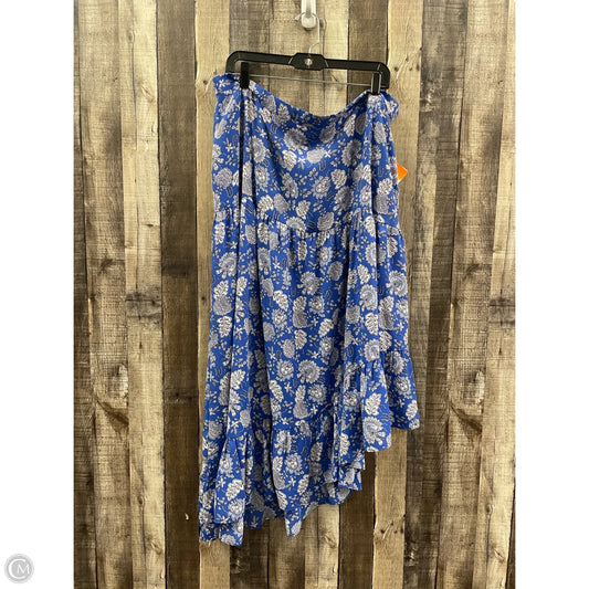 Skirt Maxi By Vince Camuto In Blue, Size: 2x