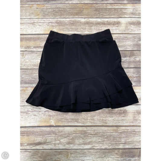 Skirt Mini & Short By Chicos In Black, Size: 4