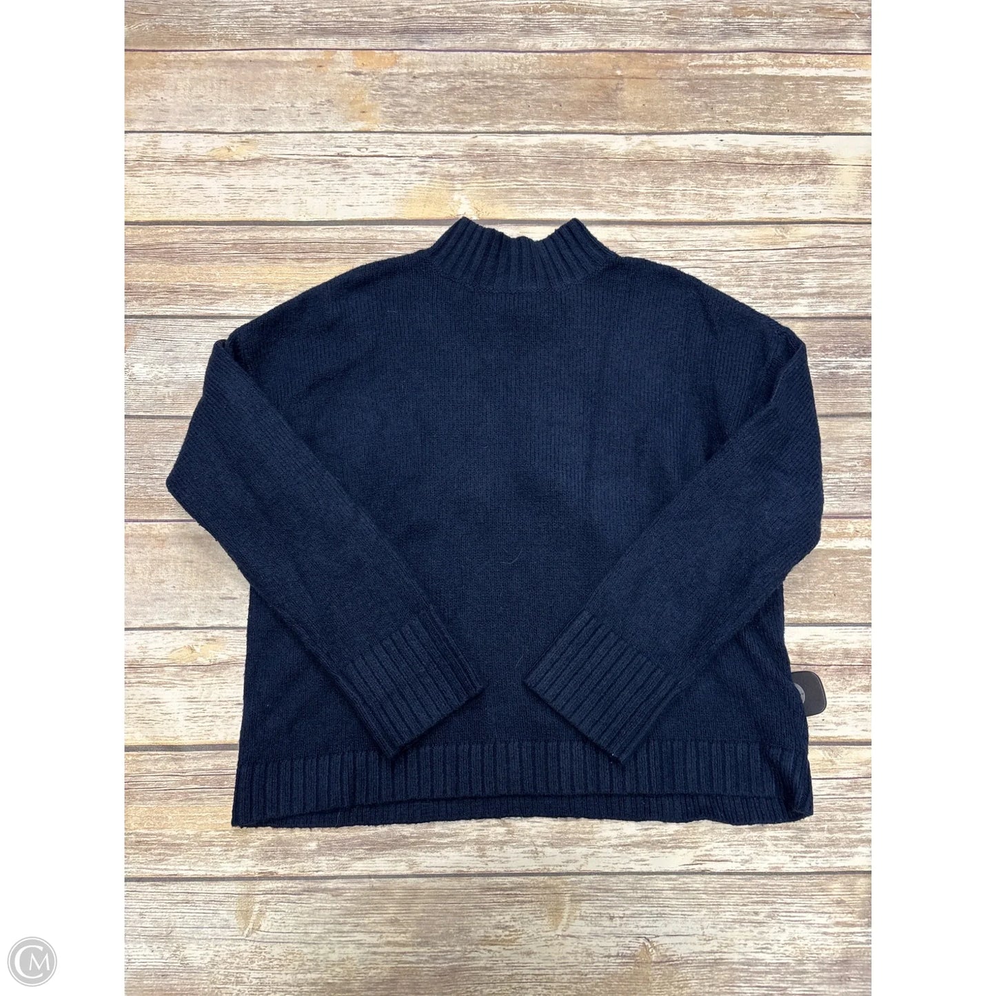 Sweater By Loft In Navy, Size: M