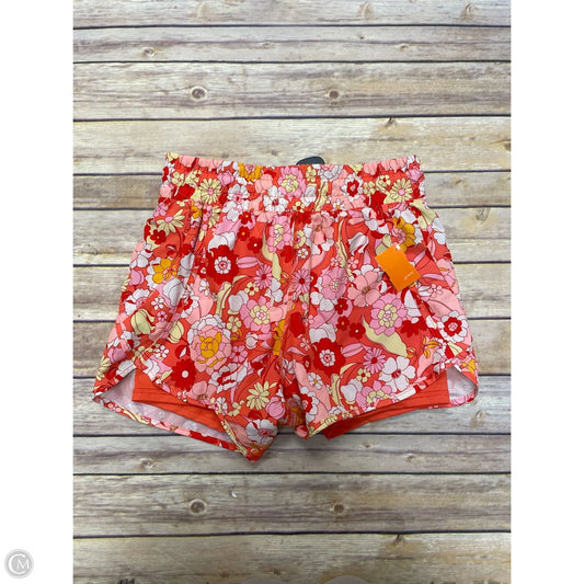 Athletic Shorts By Avia In Orange, Size: S