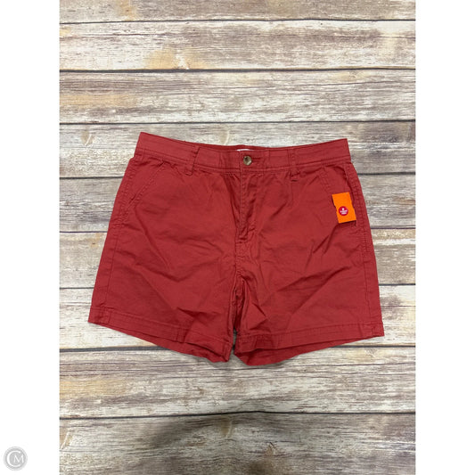 Shorts By Curve Appeal In Orange, Size: 12