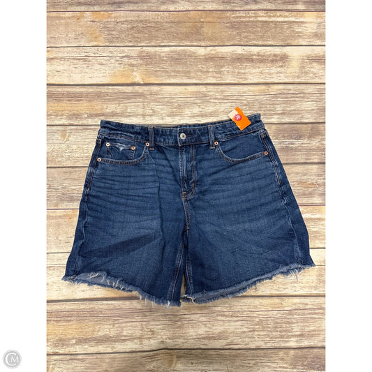 Shorts By American Eagle In Blue Denim, Size: 8