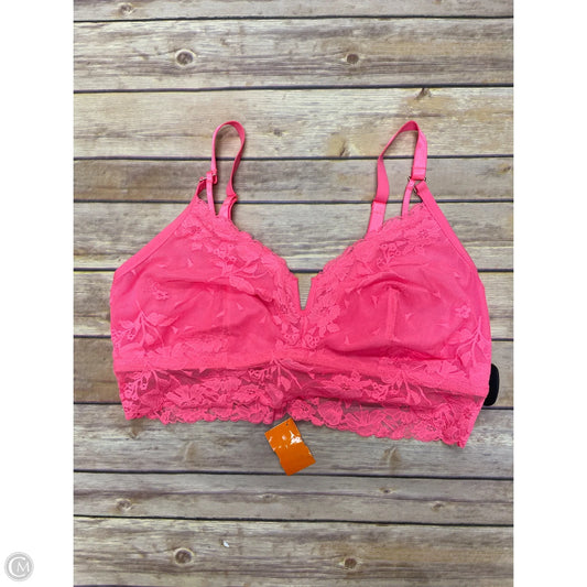 Bralette By Aerie In Pink, Size: Xl