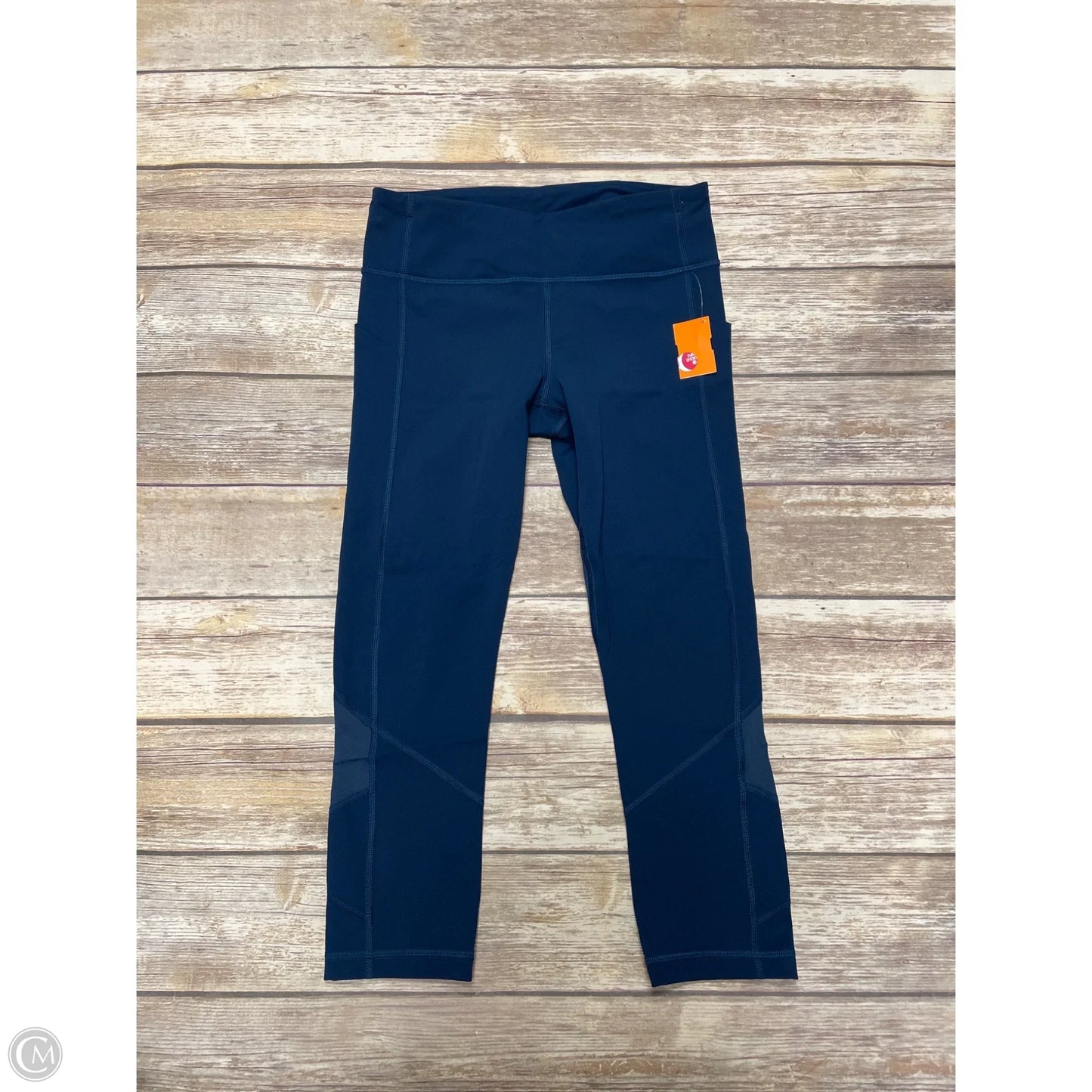 Athletic Leggings By Lululemon In Blue, Size: 6