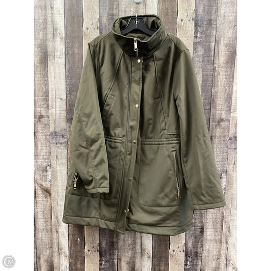 Coat Parka By Nine West In Green, Size: Xxl