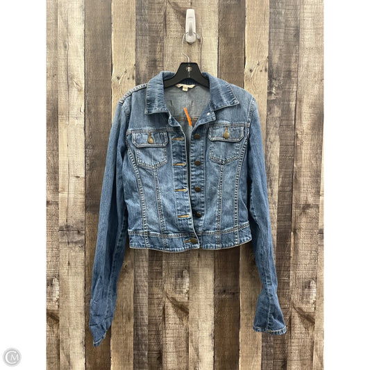 Jacket Denim By Cabi In Blue Denim, Size: S