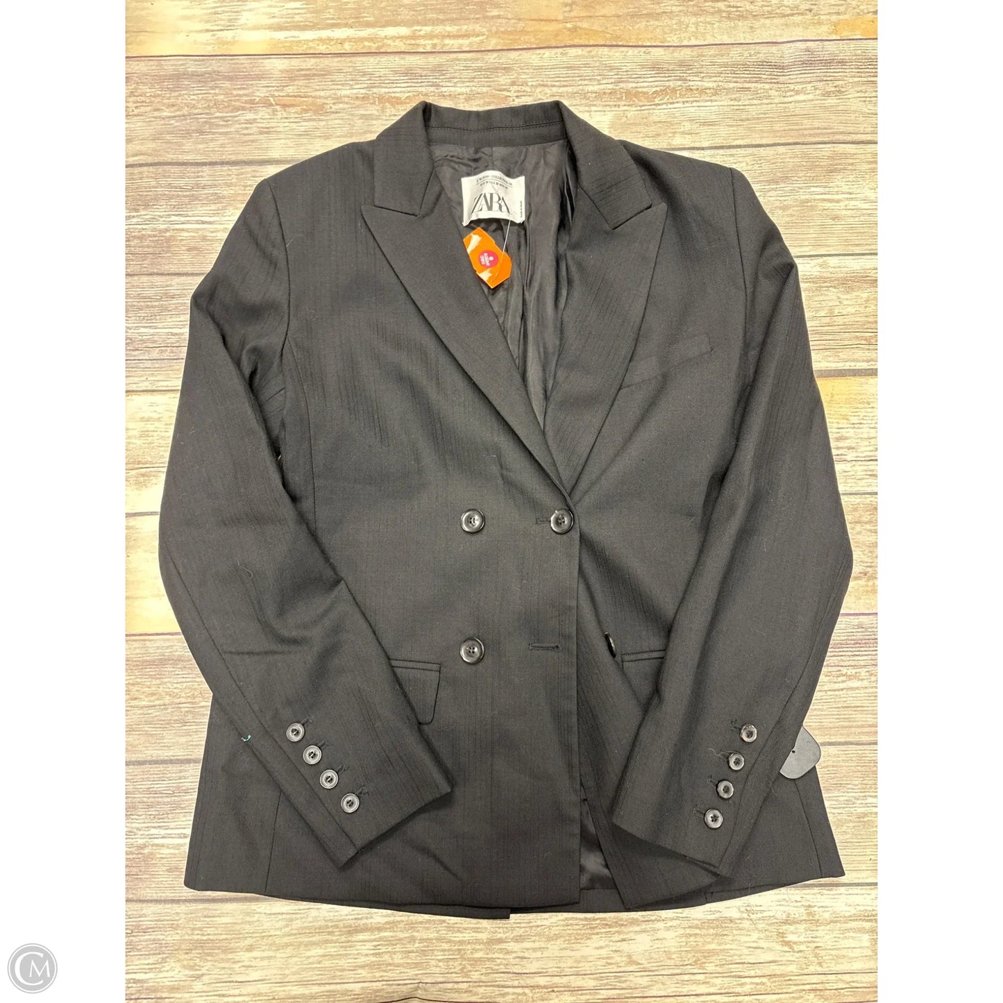 Blazer By Zara In Black, Size: M