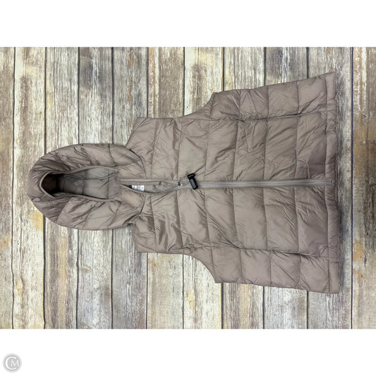 Vest Puffer & Quilted By Athleta In Tan, Size: L