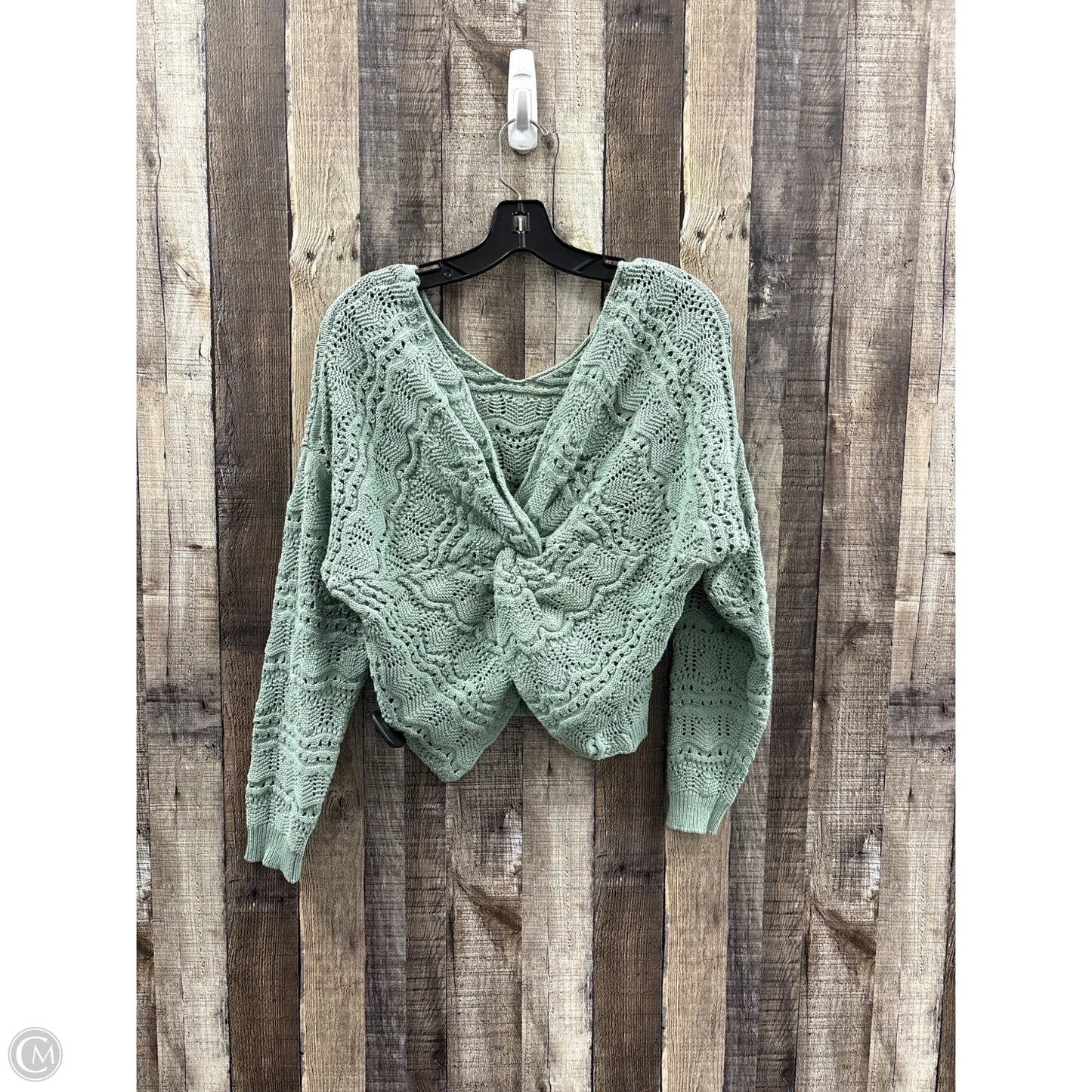 Sweater By Blue Rain In Green, Size: M