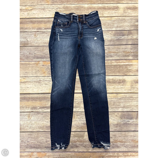 Jeans Skinny By Bke In Blue Denim, Size: 0