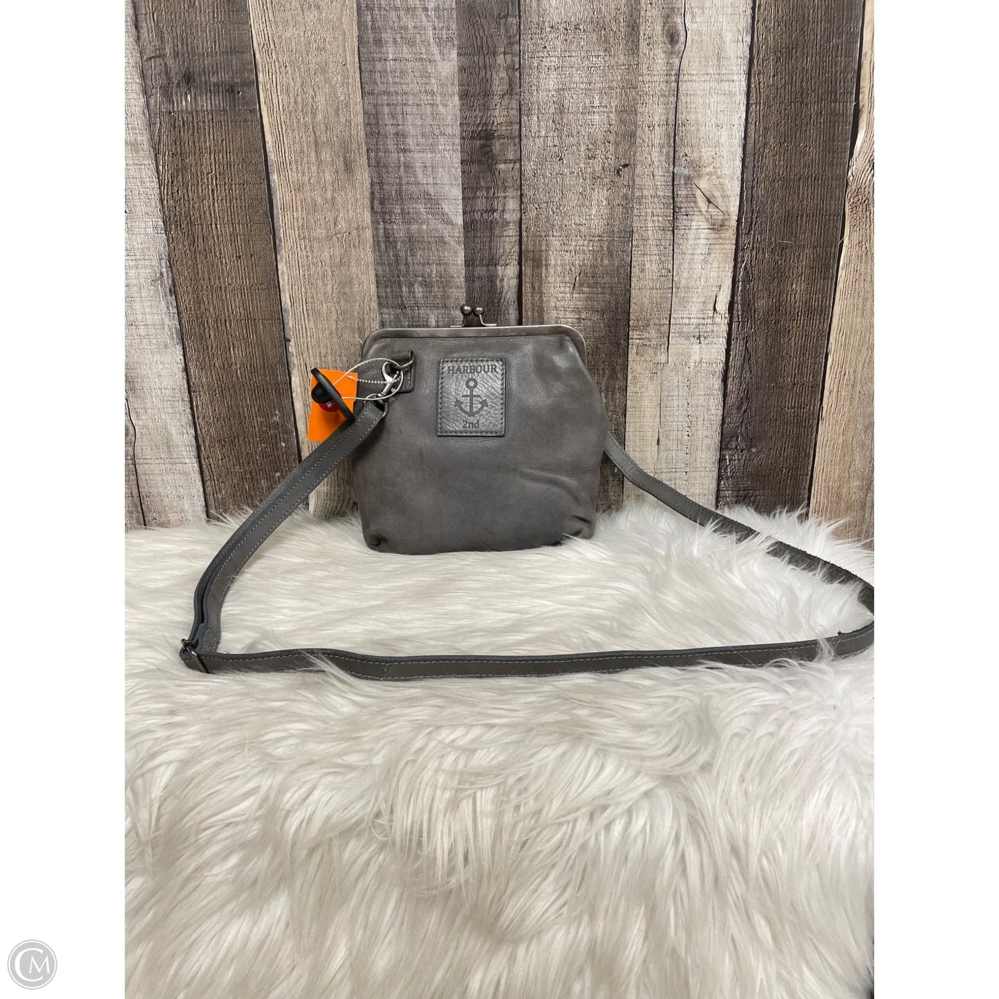 Crossbody Leather By Cme, Size: Medium