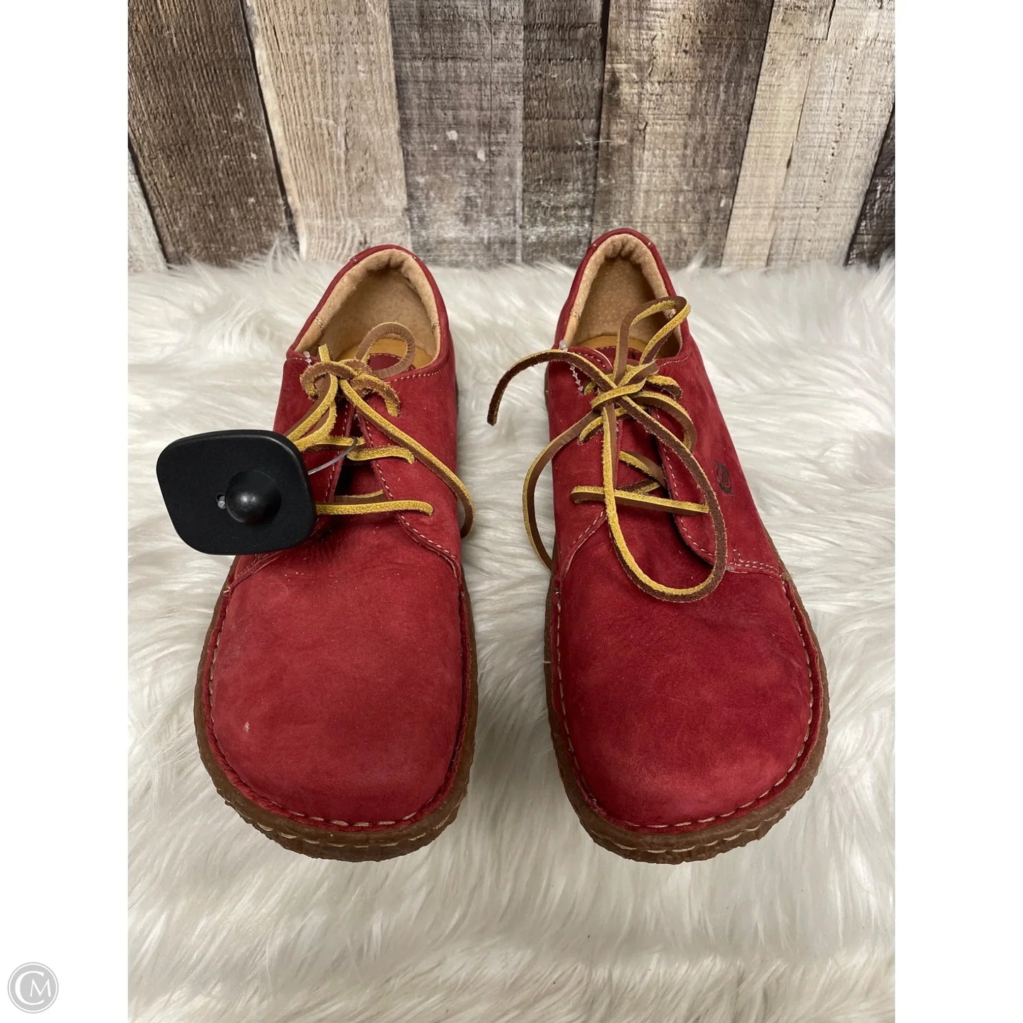 Shoes Flats By Born In Red, Size: 9