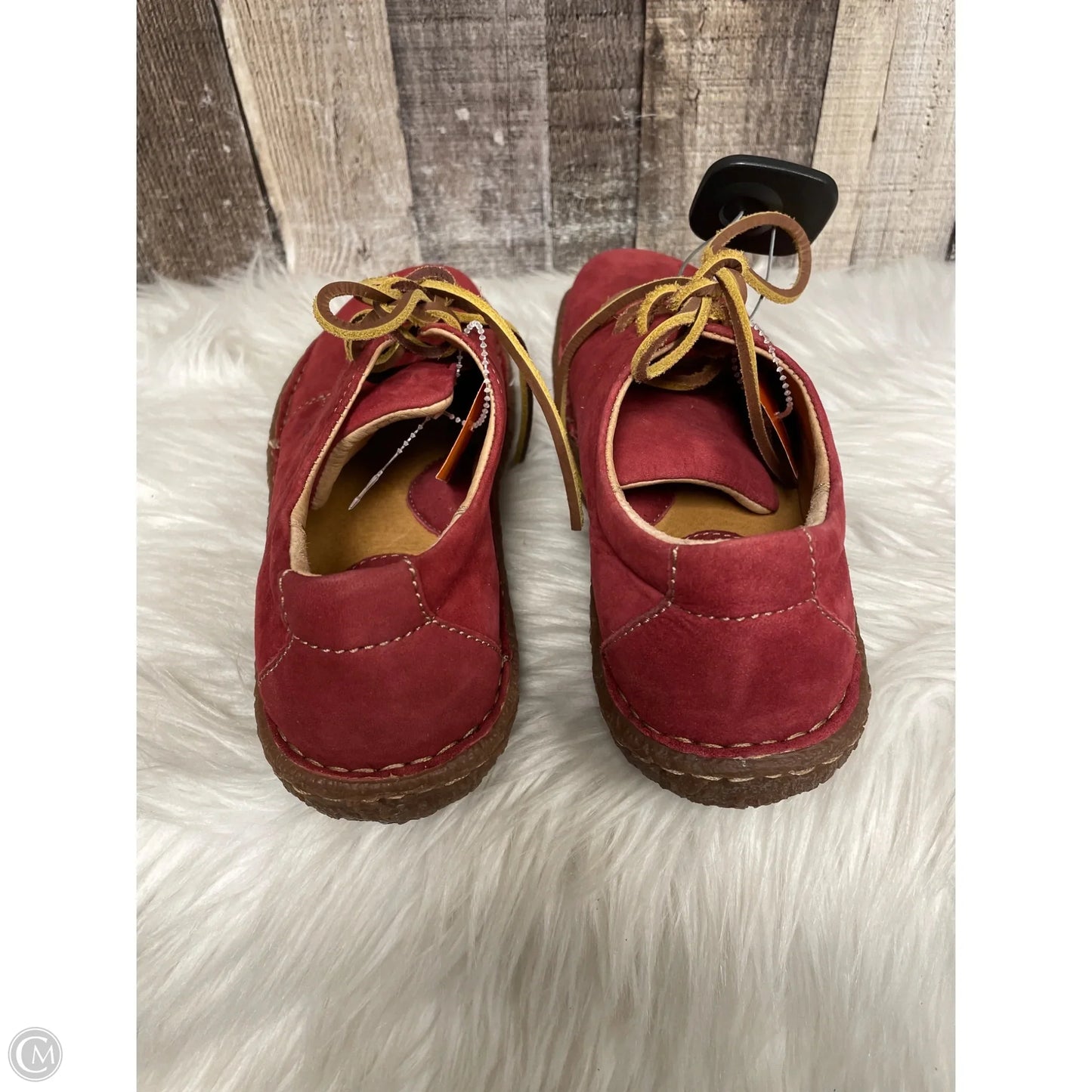 Shoes Flats By Born In Red, Size: 9