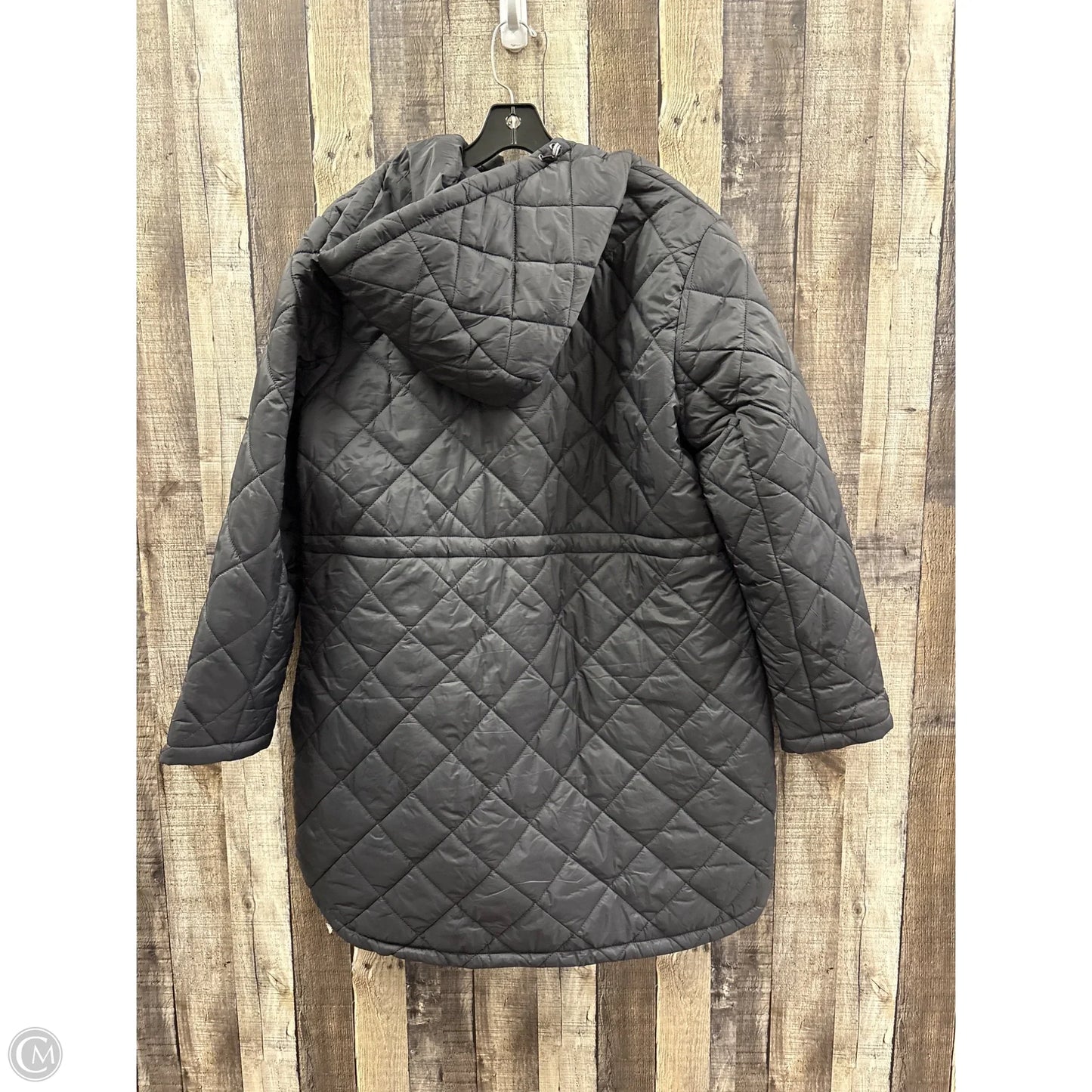 Coat Puffer & Quilted By Ellen Tracy In Black, Size: 1x