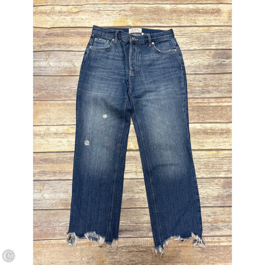 Jeans Straight By We The Free In Blue Denim, Size: 2