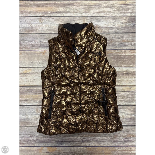 Vest Puffer & Quilted By The North Face In Gold, Size: S