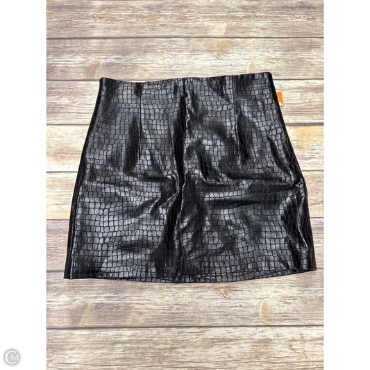 Skirt Mini & Short By Zara In Black, Size: Xl