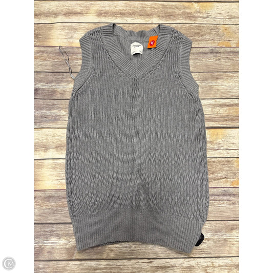 Dress Sweater By Abercrombie And Fitch In Grey, Size: S