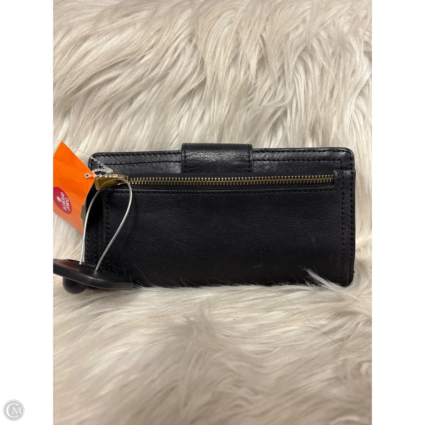 Wallet Leather By Fossil, Size: Medium