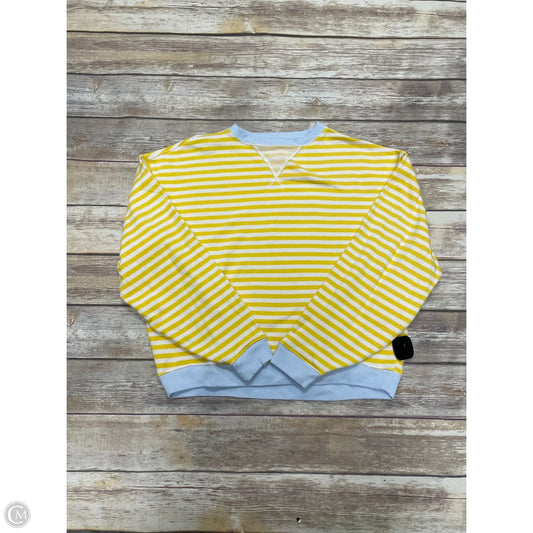 Sweatshirt Crewneck By We The Free In Striped Pattern, Size: Xs