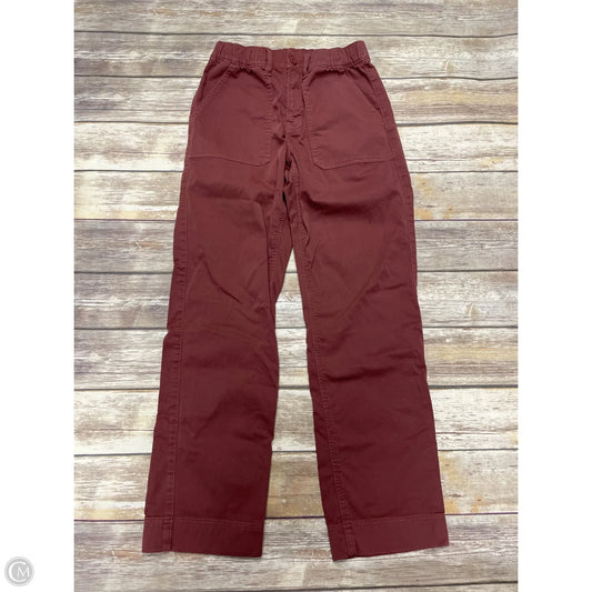 Pants Wide Leg By American Eagle In Mauve, Size: Xs