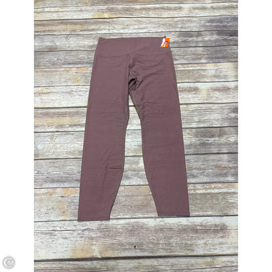 Athletic Leggings By All In Motion In Brown, Size: M