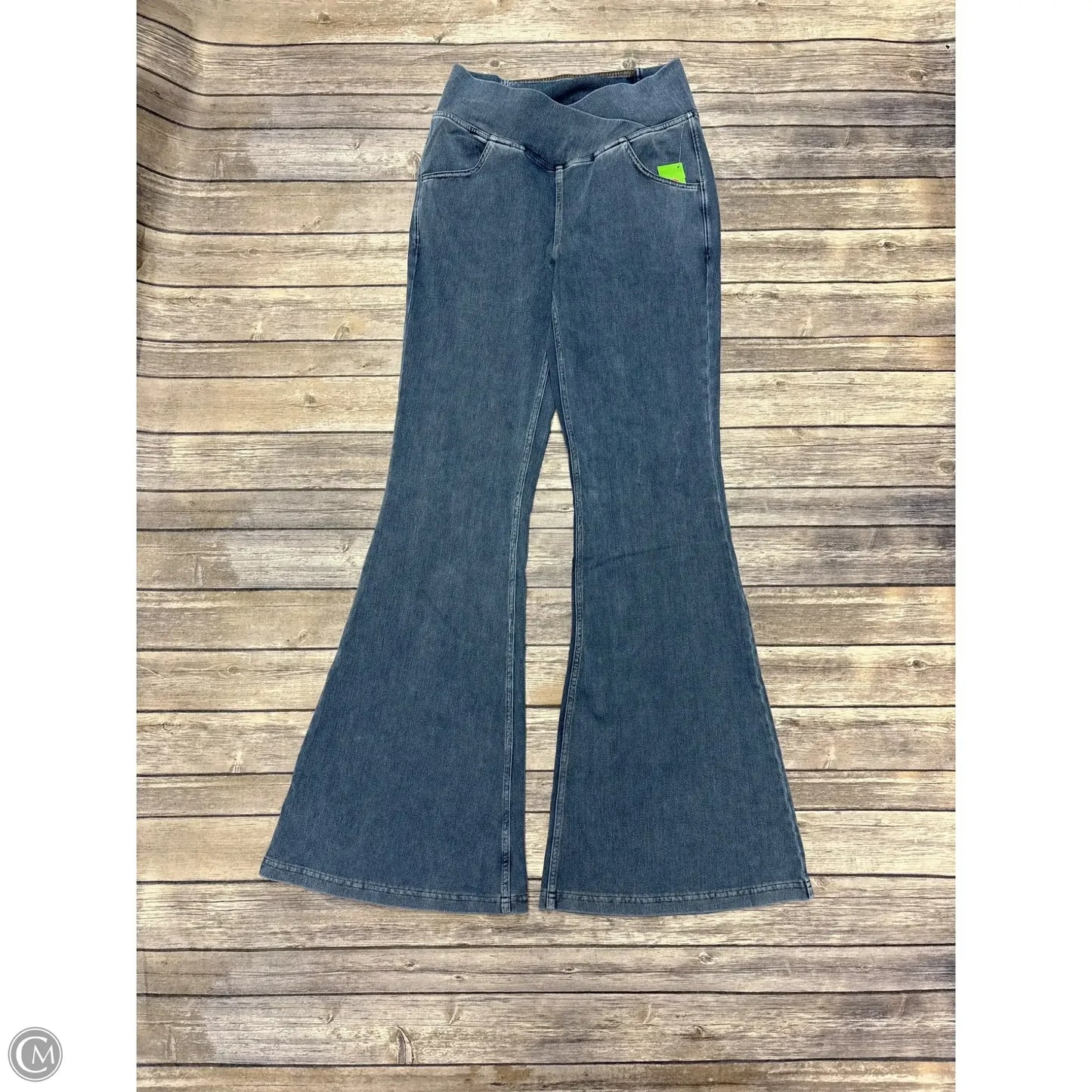 Jeans Flared By Halara In Blue, Size: M