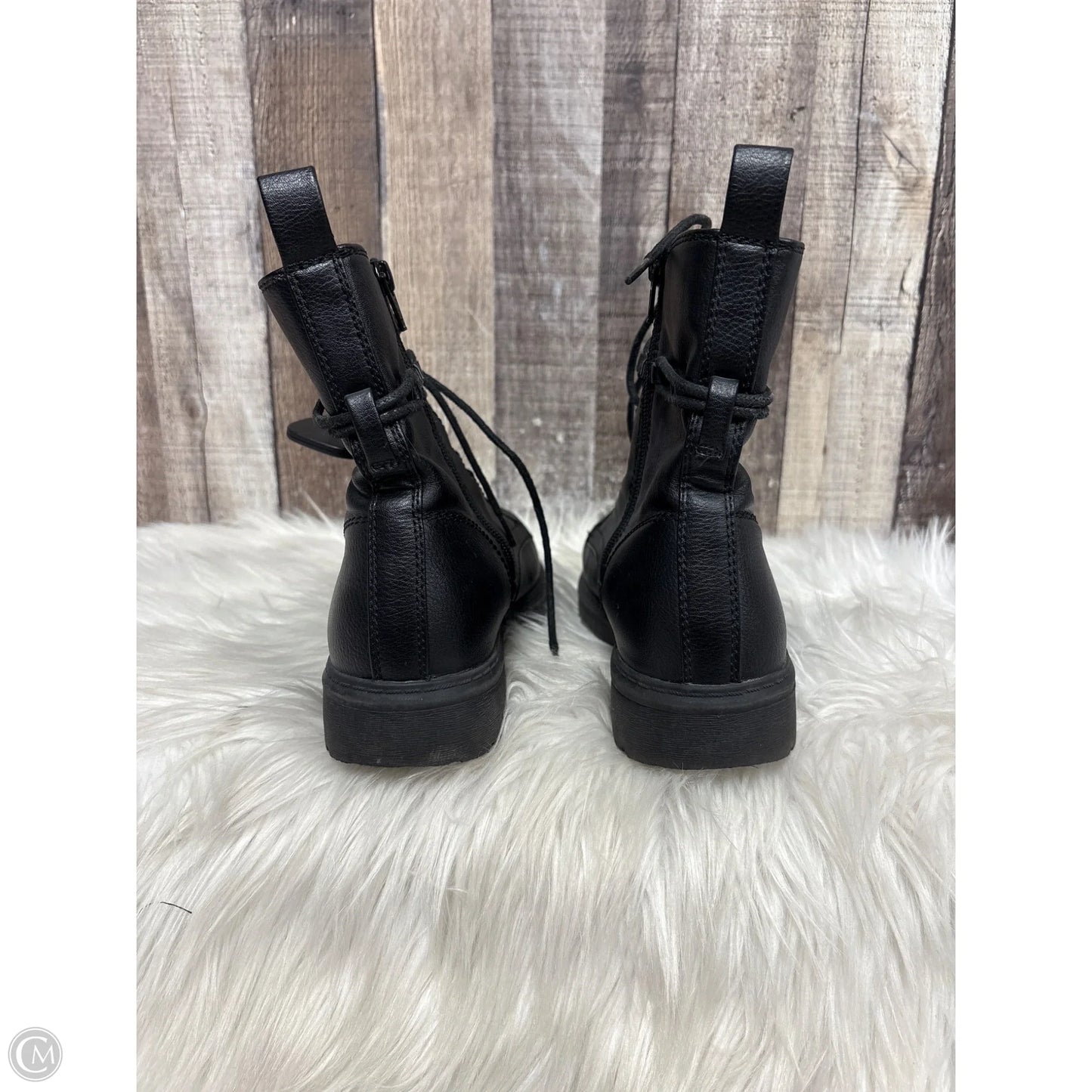 Boots Ankle Heels By Cmf In Black, Size: 8