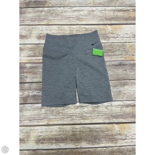 Athletic Shorts By Nike In Silver, Size: S