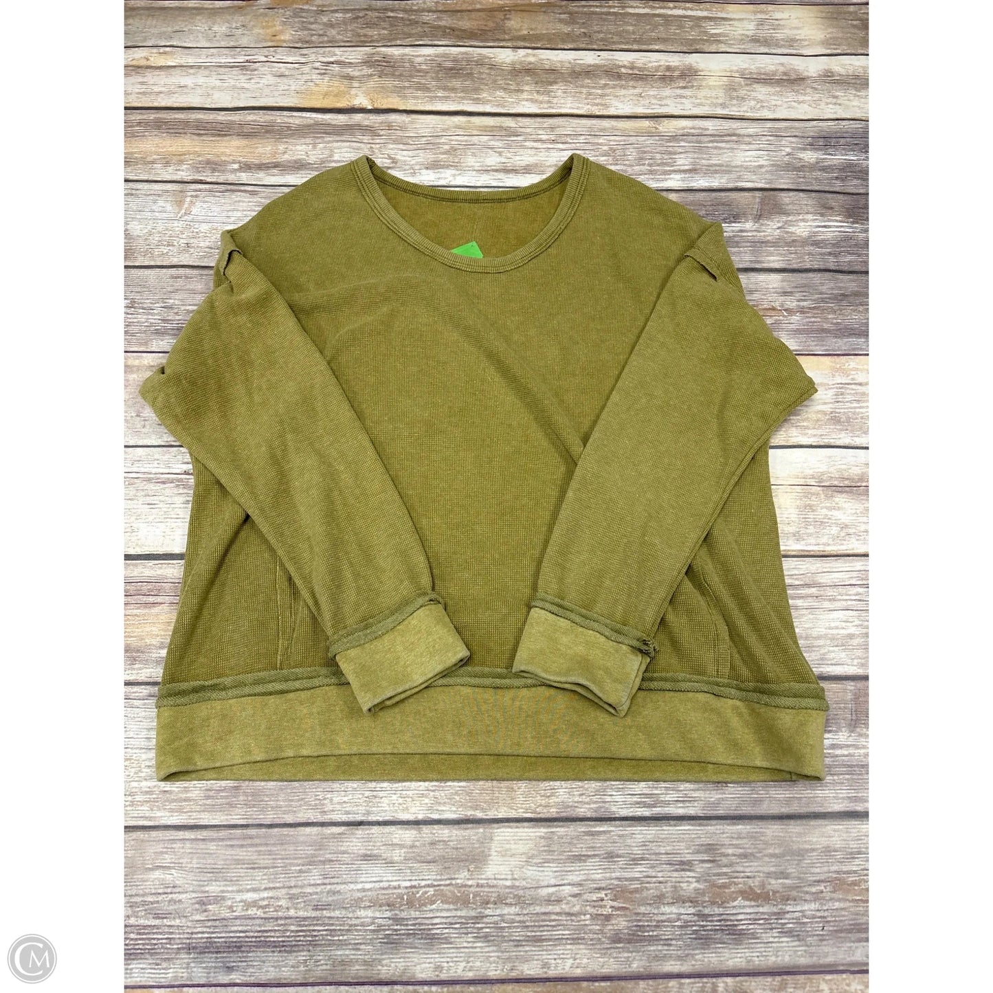 Sweatshirt Crewneck By Cmf In Green, Size: L