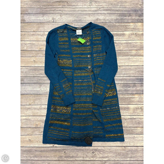 Dress Luxury Designer By Chanel In Teal, Size: S