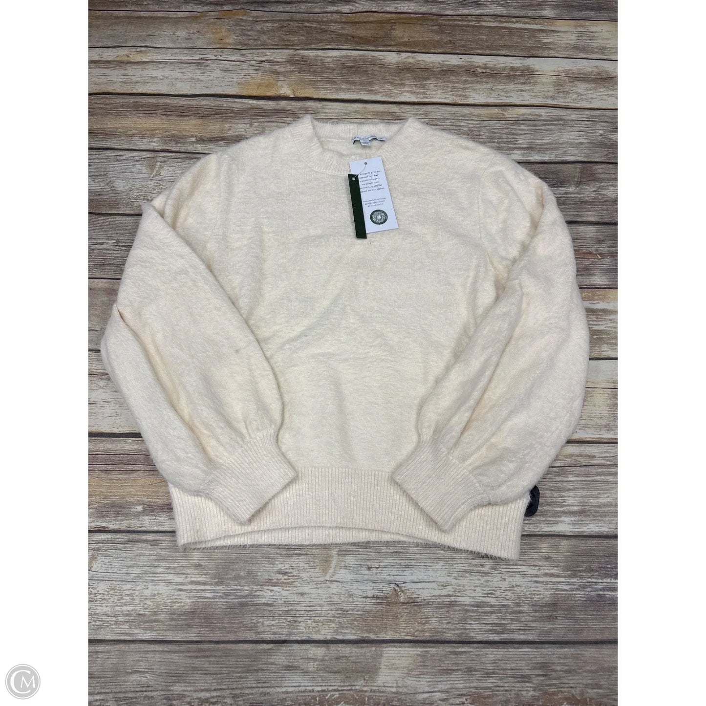 Sweater By Threads 4 Thought In Ivory, Size: Xl