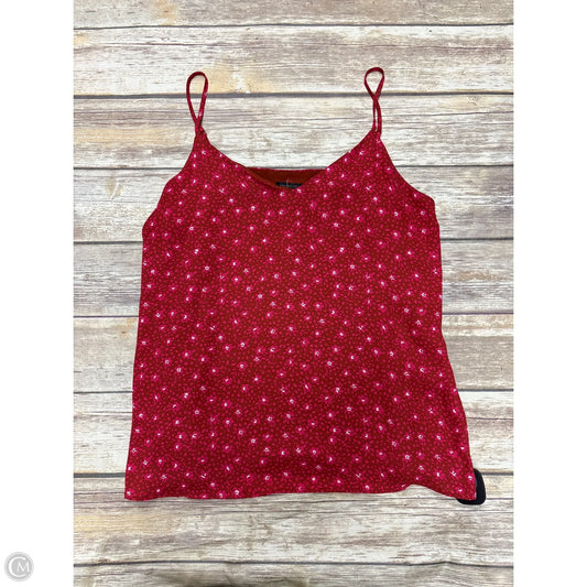 Top Sleeveless By Ann Taylor In Multi-colored, Size: M