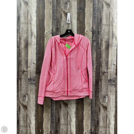 Sweatshirt Hoodie By Talbots In Striped Pattern, Size: Xs