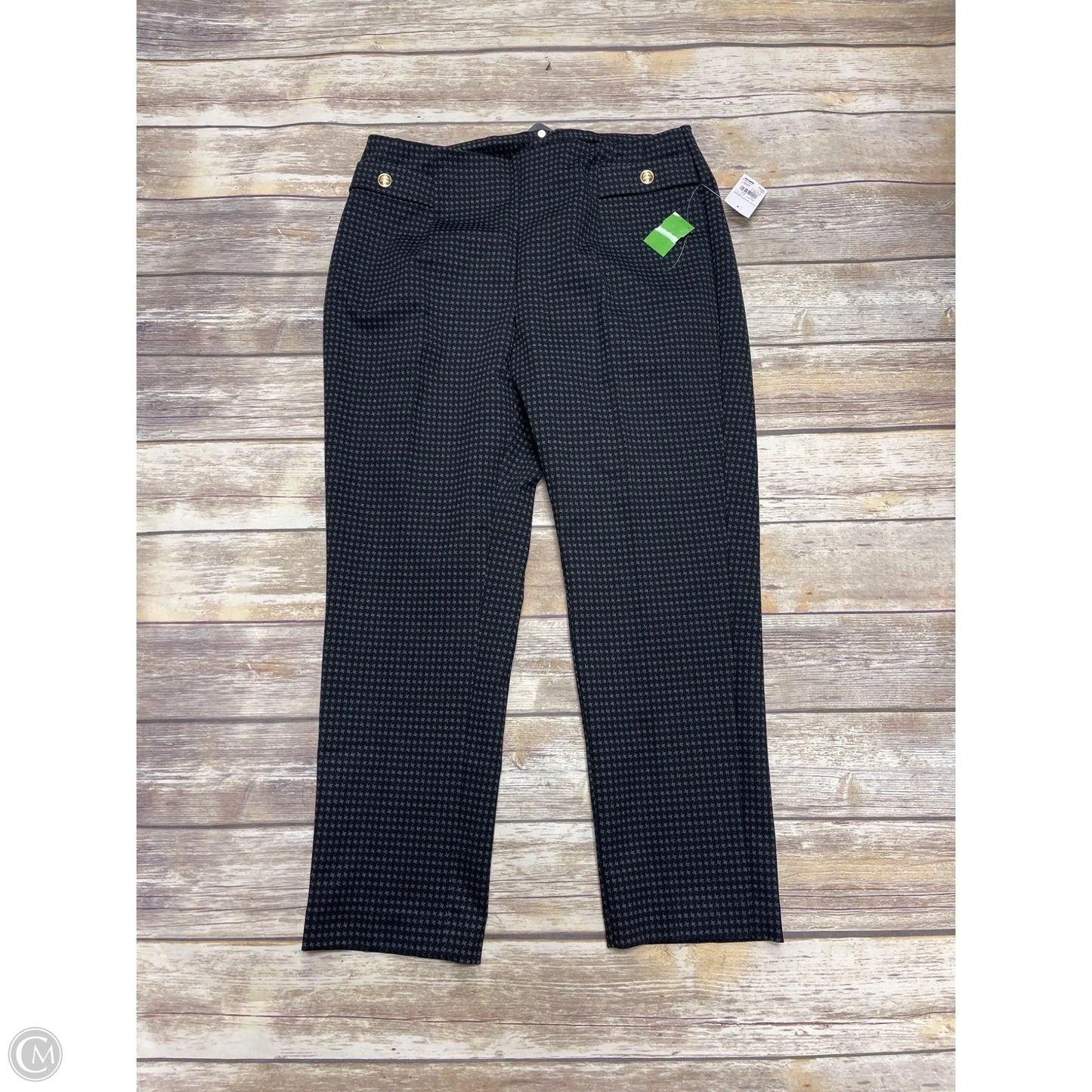 Pants Dress By Cato In Checkered Pattern, Size: 14