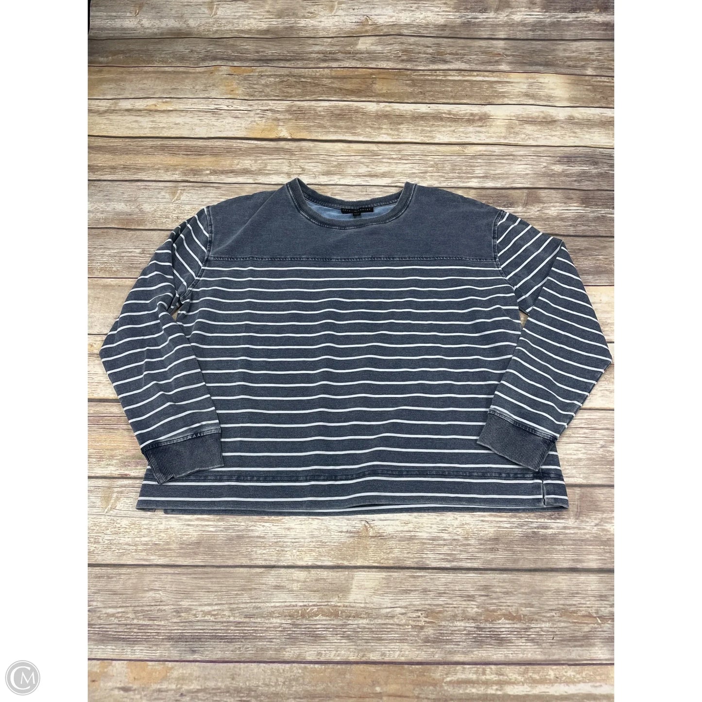 Top Long Sleeve By Jane And Delancey In Blue, Size: L