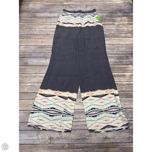 Pants Wide Leg By Entro In Multi-colored, Size: L