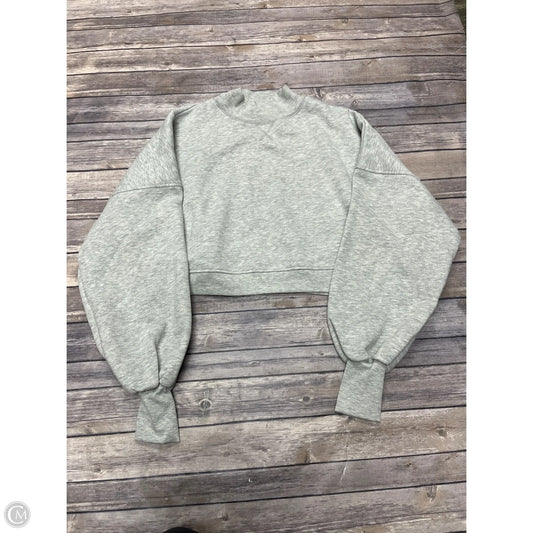 Sweatshirt Crewneck By Cme In Grey, Size: M