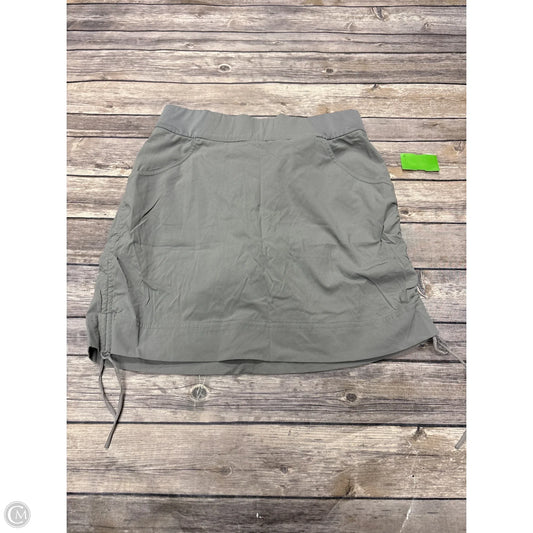 Athletic Skort By Columbia In Grey, Size: S
