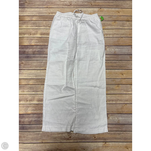 Pants Linen By Merona In White, Size: S