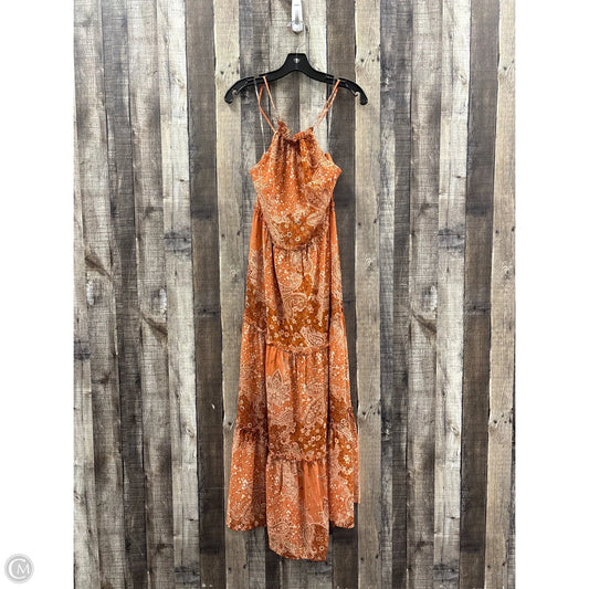Dress Casual Maxi By Inspired Hearts In Brown, Size: L