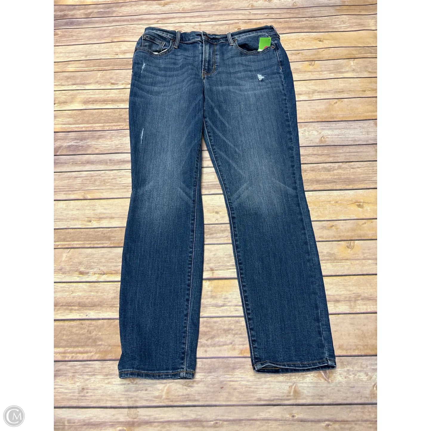 Jeans Straight By Old Navy In Blue Denim, Size: 8