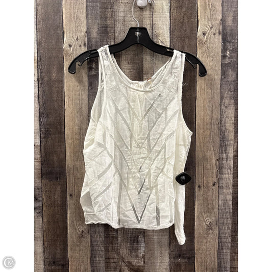 Tank Top By Free People In White, Size: S