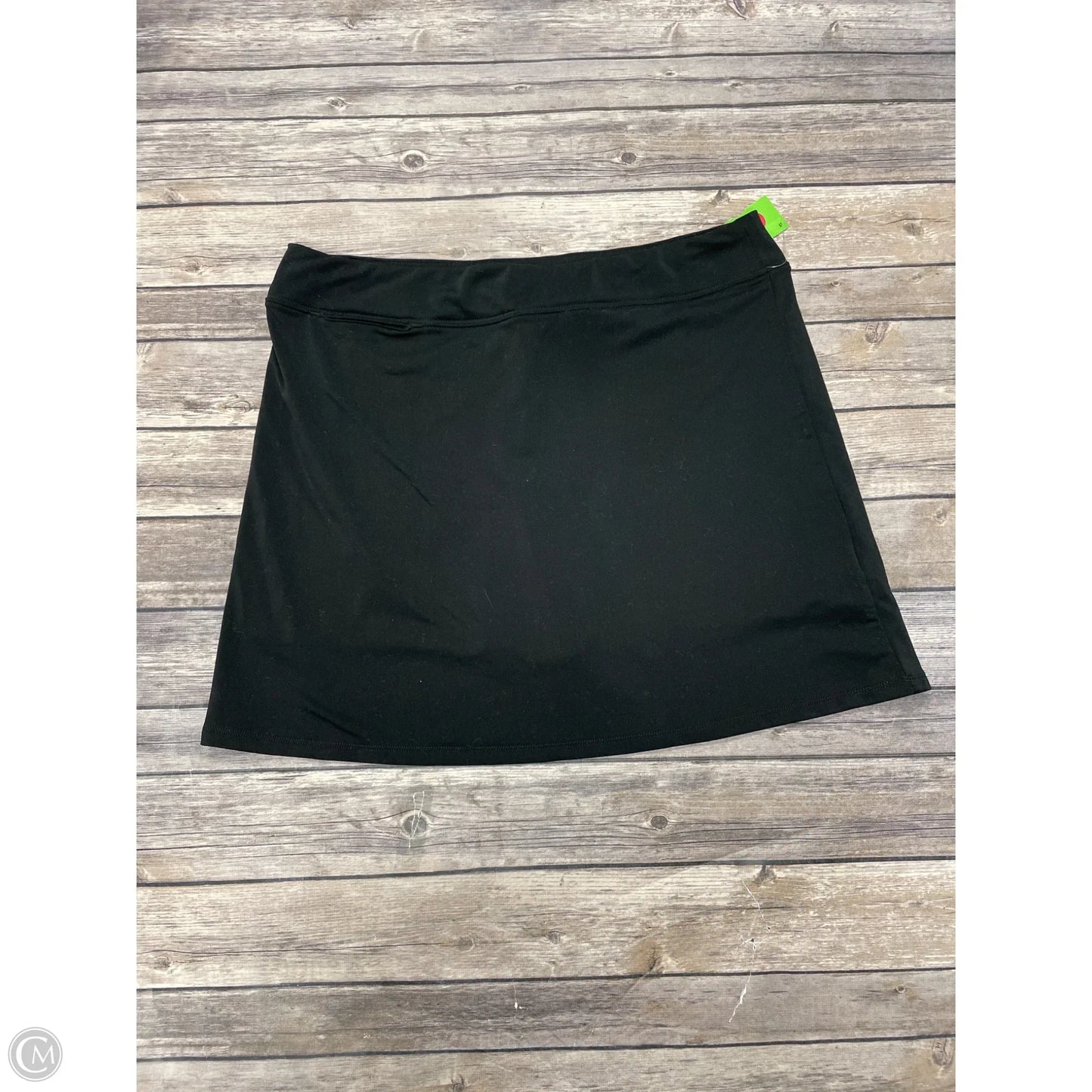 Athletic Skort By Adidas In Black, Size: 8