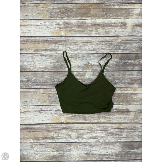 Athletic Bra By Athleta In Green, Size: M