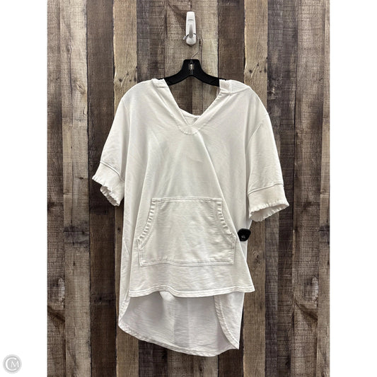 Tunic Short Sleeve By Jane And Delancey In White, Size: Xl