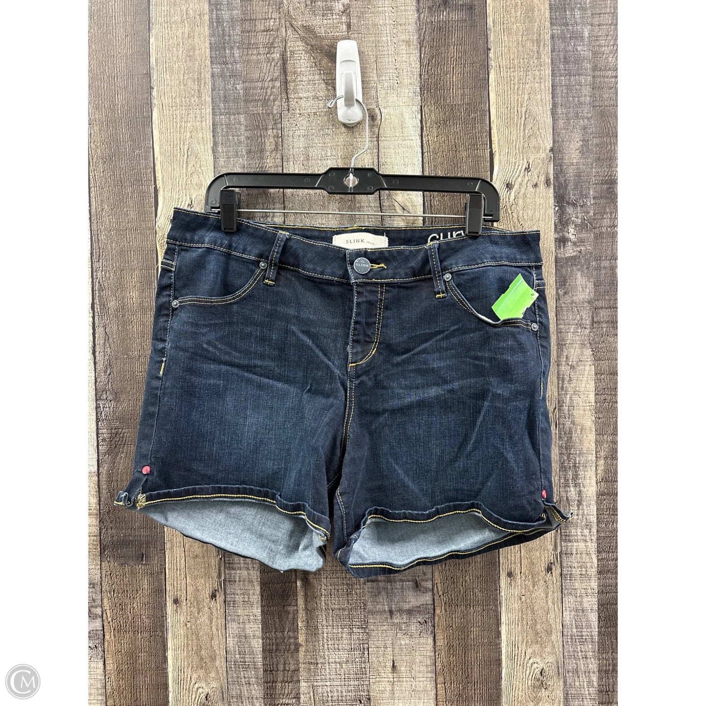 Shorts By Cme In Blue Denim, Size: 14